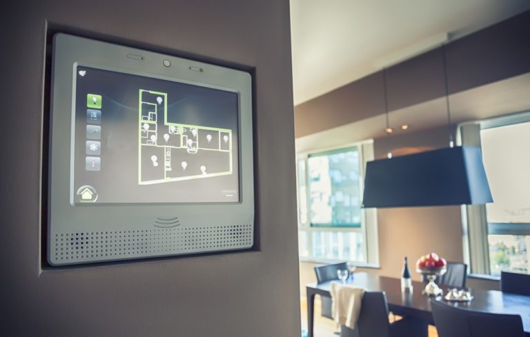 home automation screen